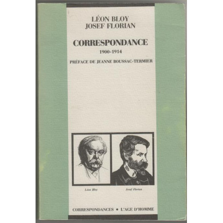 Correspondance 1900-1914