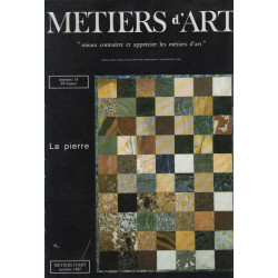 Metiers d'art numero 33 octobre 1987 : La Pierre