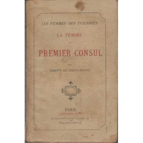 La femme du premier consul