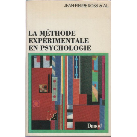 La méthode expérimentale en psychologie