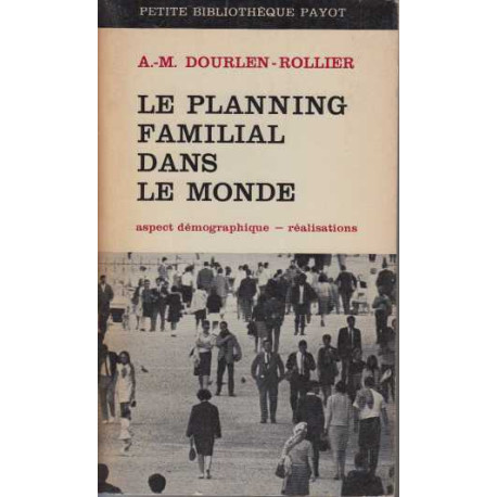 Le planning familial dans le monde