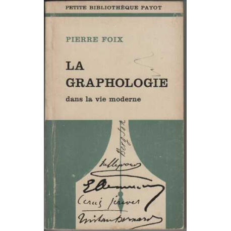 La graphologie dans la vie moderne