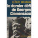 Le dernier défi de Georges Clémenceau