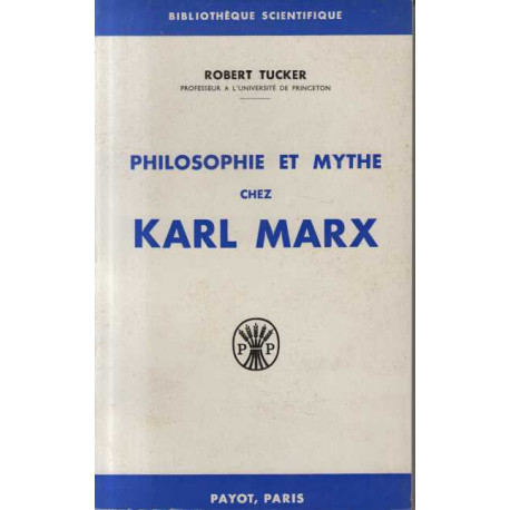 Philosophie et mythe chez karl marx