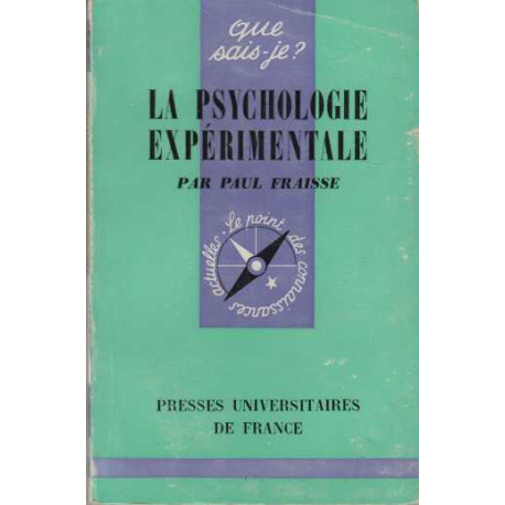 La psychologie experimentale