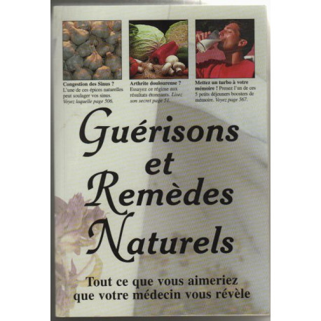 Guérisons Et Remèdes Naturels