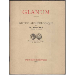 Glanum notice archeologique