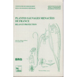 Plantes sauvages menacees de france bilan et protection