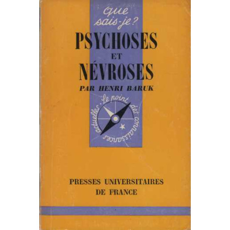 Psychoses et nevroses