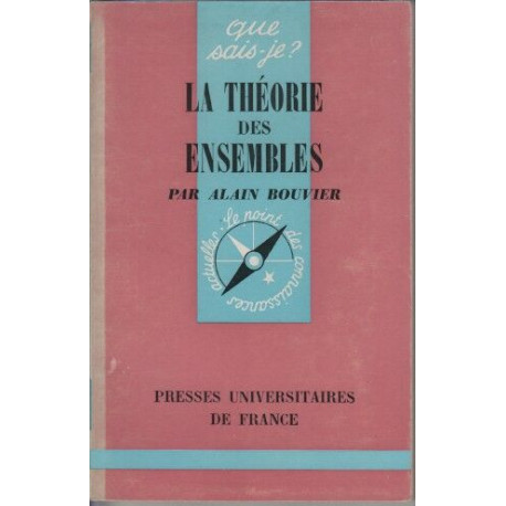 La théorie des ensembles