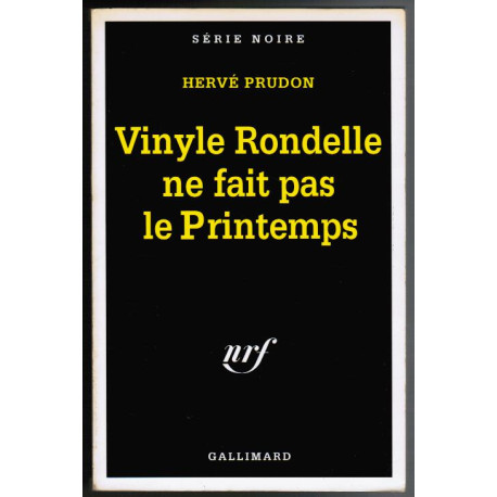 Vinyle Rondelle ne fait pas le printemps