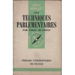 Les techniques parlementaires