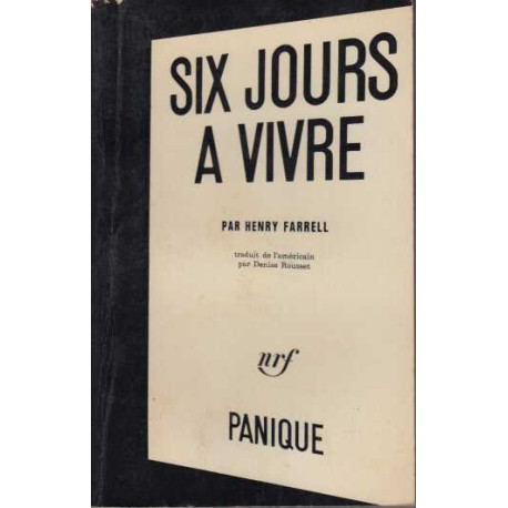 Six jours a vivre