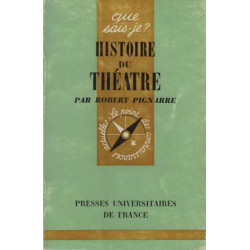 Histoire du theatre