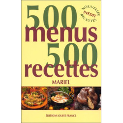 500 menus 500 recettes