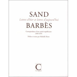 Sand Barbès - Lettres d'hier et lettres d'aujourd'hui....
