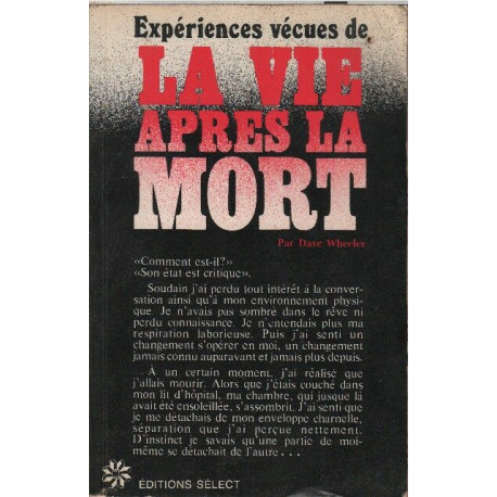 Experiences vecues de la vie apres la mort