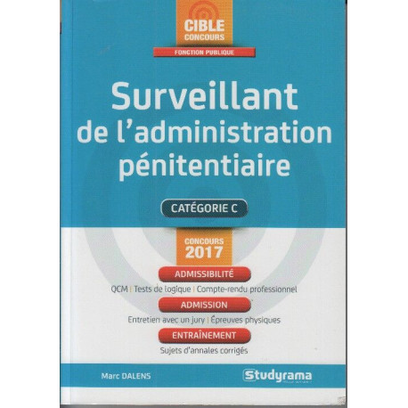 Surveillant de l'administration pénitentiaire