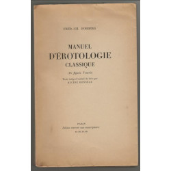 Manuel d'erotologie classique