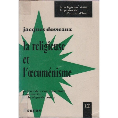 La religieuse et l'oecumenisme