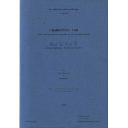 L'habitation Lao dans les regions de Vientiane et de...