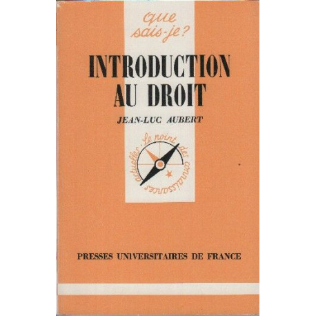 Introduction au droit