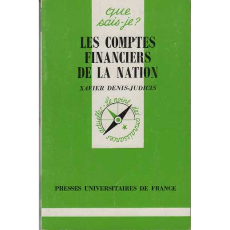 Les comptes financiers de la nation