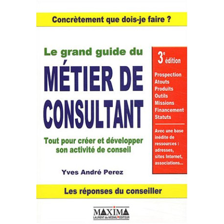 Le Grand Guide du métier de consultant