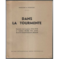 Dans la tourmente, souvenirs de la guerre 1914-1918 et mystères...