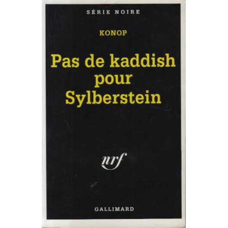 Pas de kaddish pour Sylberstein