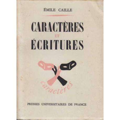 Caracteres et ecritures