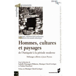 Hommes cultures et paysages de l'Antiquité à la période moderne