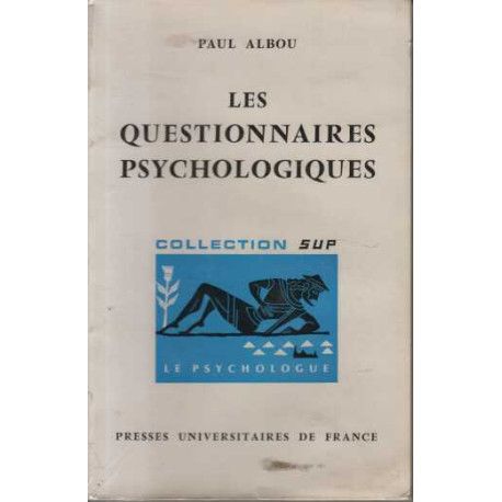 Les Questionnaires psychologiques