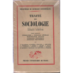 Traite de sociologie