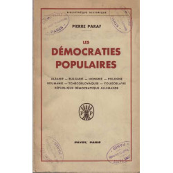 Les Démocraties populaires : Albanie Bulgarie Hongrie Pologne...