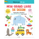 Mon grand livre de dessin: Apprends a dessiner plus de 250 choses...