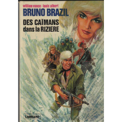 Bruno brazil des caimans dans la riziere