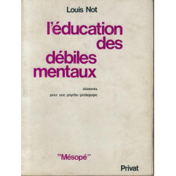 L'education des debiles mentaux