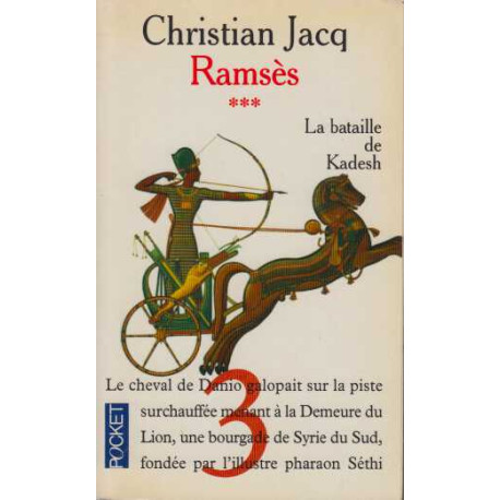 Ramsès Tome 3 : La Bataille De Kadesh