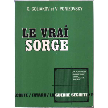 Le vrai Sorge