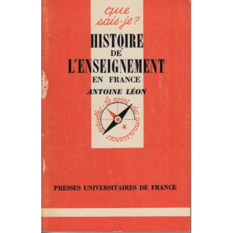 Histoire de l'enseignement en france