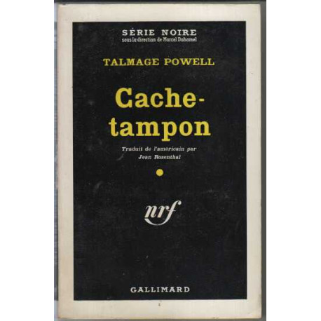 Cache tampon