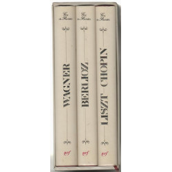 Coffret musiciens romantiques en 3 volumes : Berlioz Lizt/Chopin...