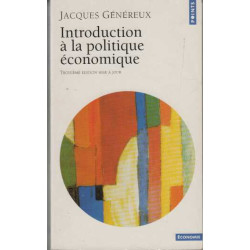 Introduction à la politique économique