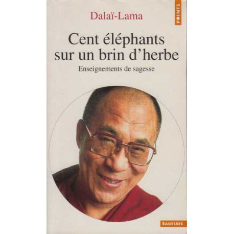 Cent Éléphants Sur Un Brin D'herbe. Enseignement De Sagesse