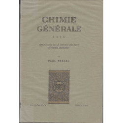 Chimie générale IV : Application de la théorie des ions systèmes...