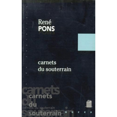 Carnet du souterrain