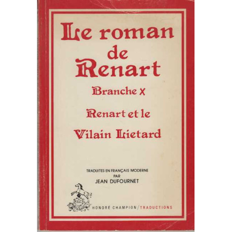 Roman de Renart. Brache X. Renart et le vilain Liétard