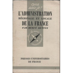 L'administration régionale et locale de la France