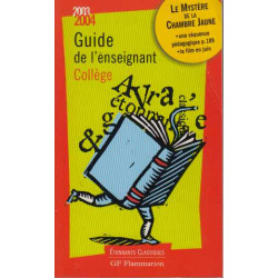 Guide de l'enseignant etonnants class.college 2003